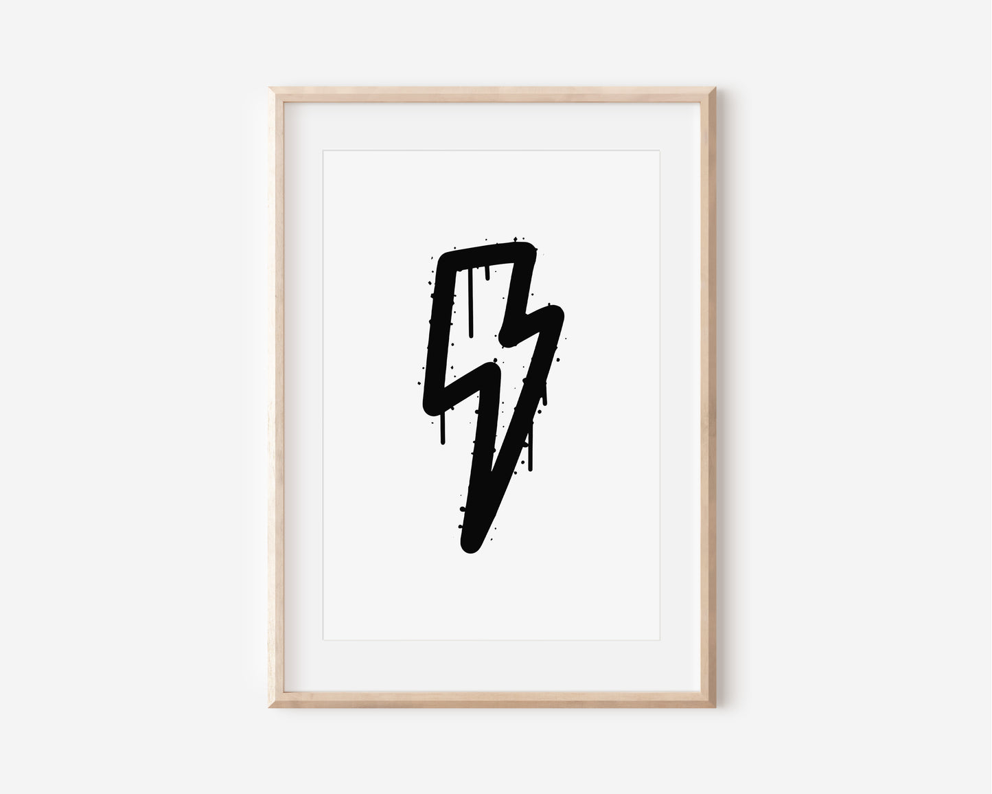 Lightning Bolt Art Print