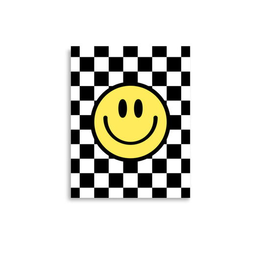 smiley face poster