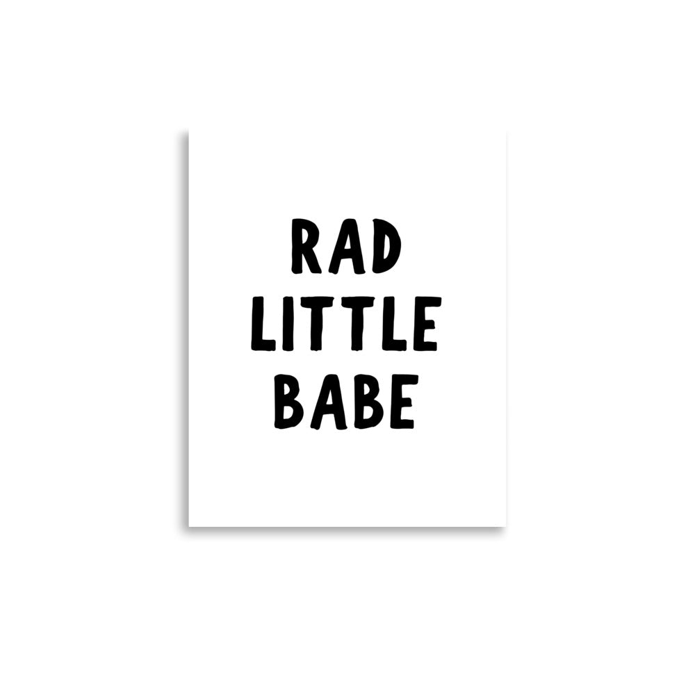 rad little babe neutral nursery decor