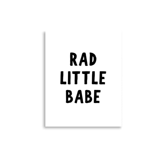 rad little babe neutral nursery decor