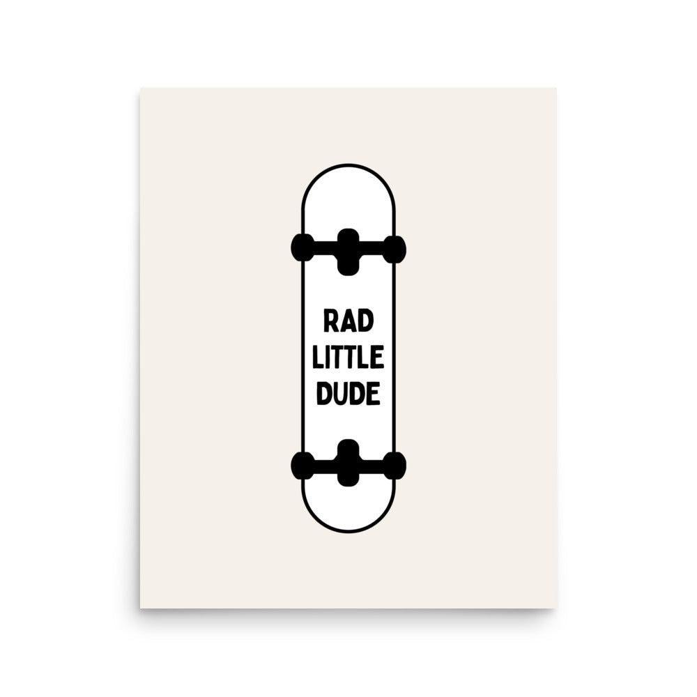 skateboard art print